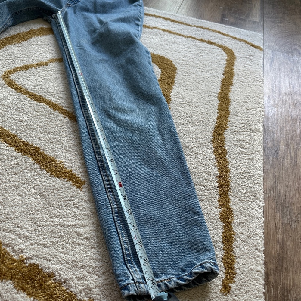 Vintage 90’s Levi’s 512 Slim Fit Tapered Leg Red Tab Rigid Denim Jeans 26 4 - Picture 7 of 12